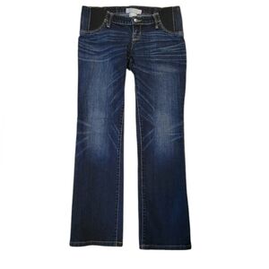 Isabel underbelly maternity bootcut jeans, dark blue Size 2